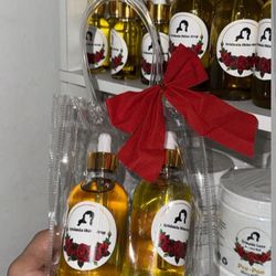 Aceite 100% Natural de Romero, Jengibre Y Coco.  Detiene La Perdida Del Cabello. 4oz