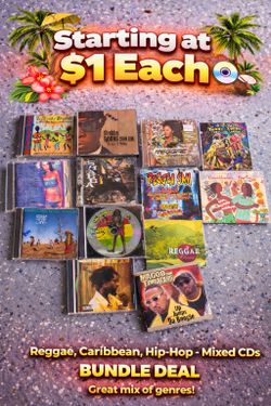 “Reggae & Caribbean CD Bundle Set”