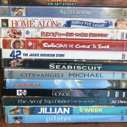 Variety of Mixed Genre’s DVD’s 