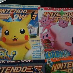 Vintage Nintendo Power Magazines