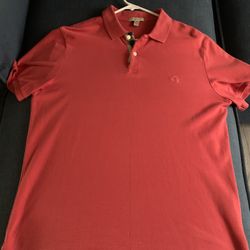 Burberry Polo Sz Xl