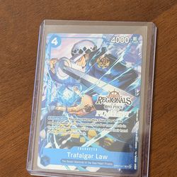 One piece Trafalgar Law Regionals Finalist promo