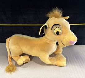 Disney Jumbo Simba Lion King Plush