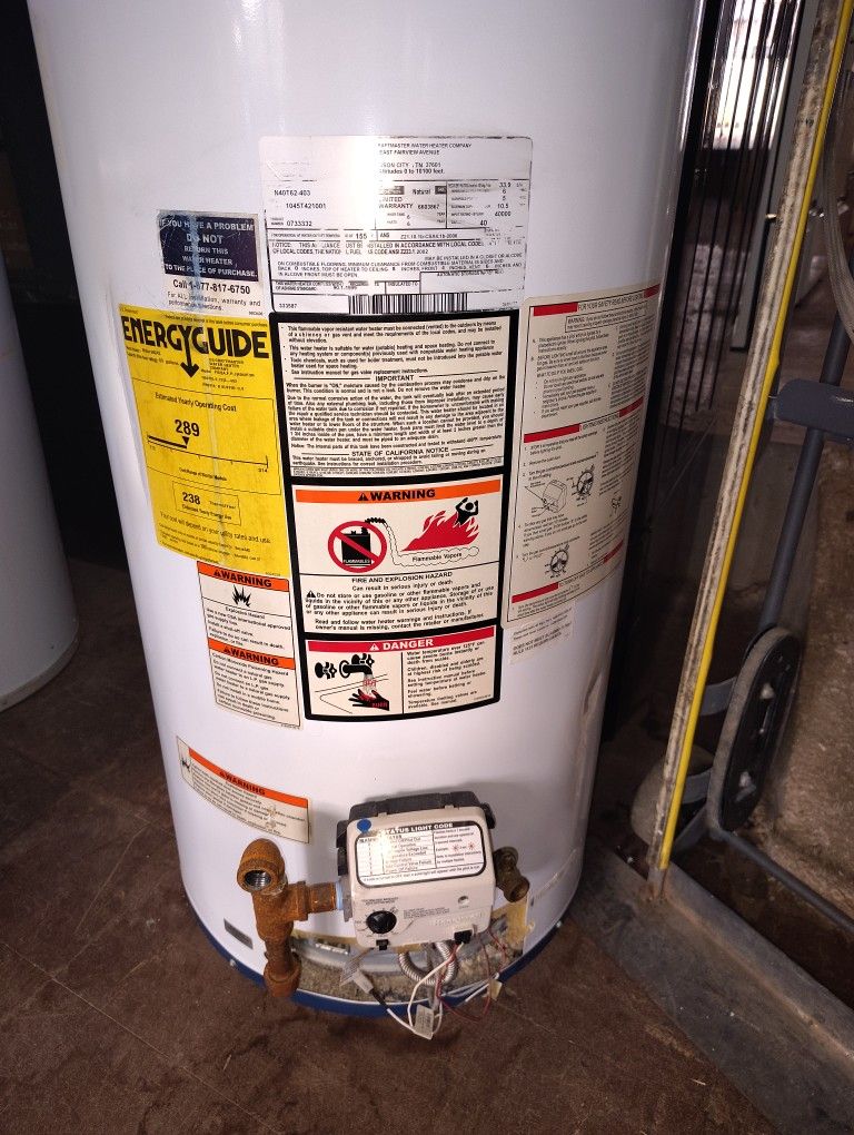 40 Gallons Gas Water Heater Working Good