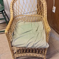 Wicker chair