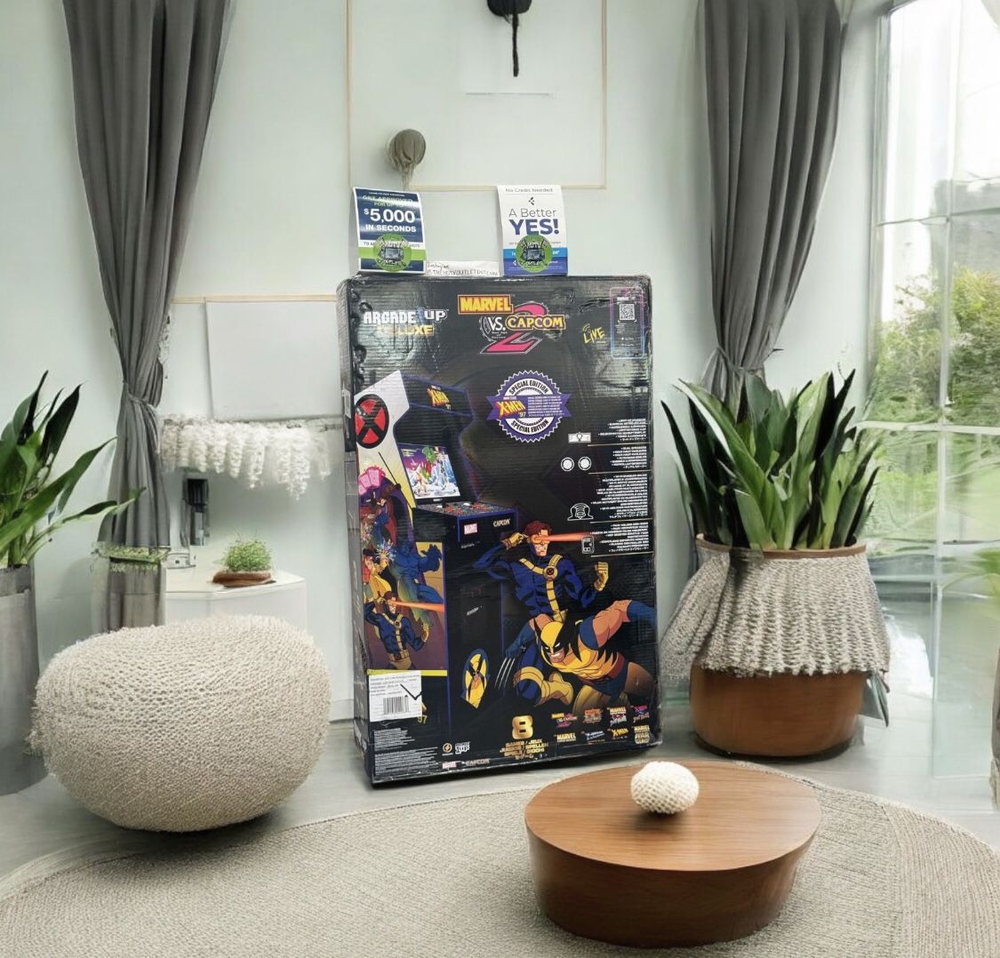 6585534 Arcade1up Marvel VS Capcom 2 X-men 97 Arcade machine