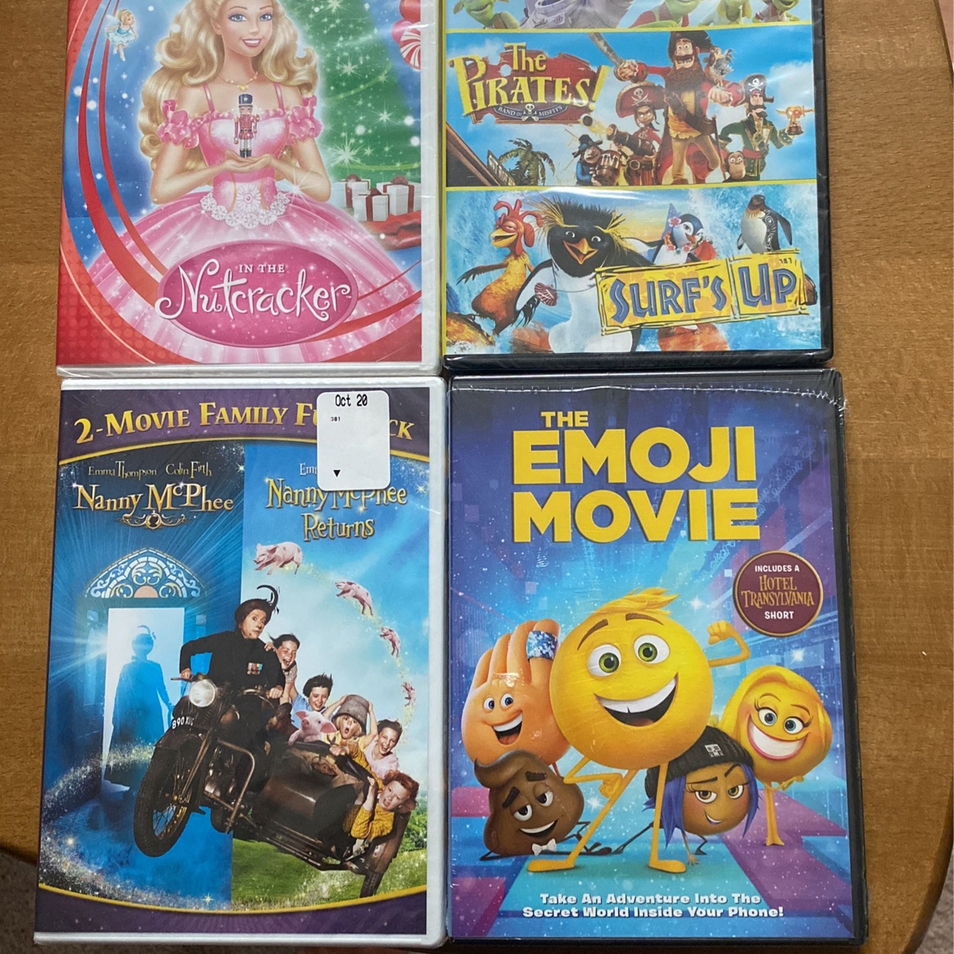 DVDS New Unopened 4