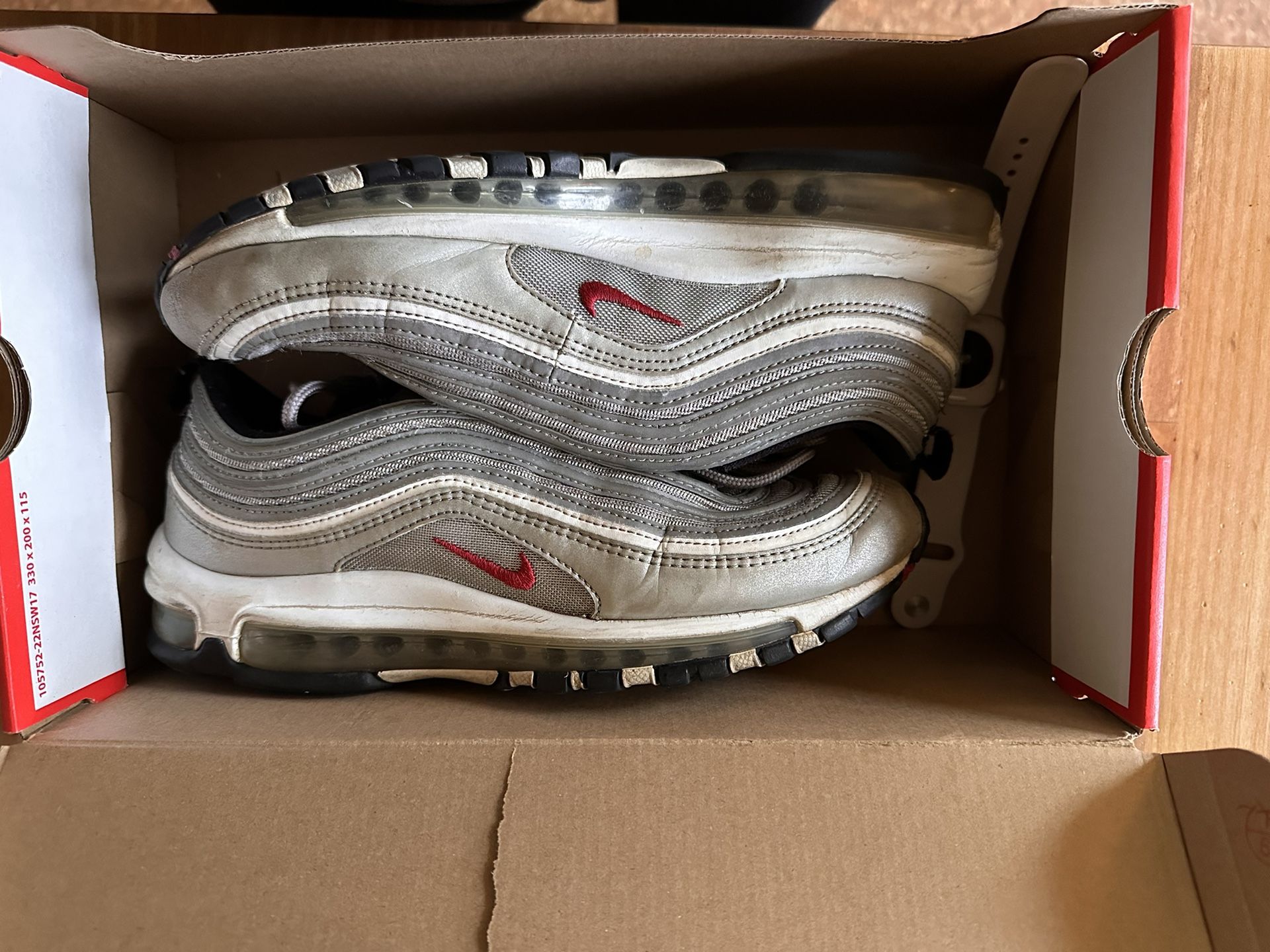 Airmax 97 Silver Bullet Sz 8.5