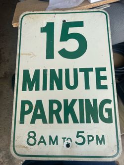 Parking Sign