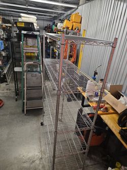 Wire rack shelf 5 Tier - 48 x 18 x72