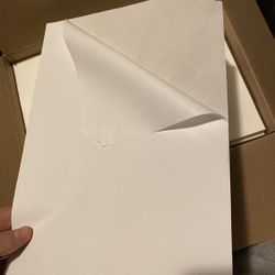 Inkjet Heat Transfer Paper. 100 Sheet Bundles, 8” x 11” Sheets 