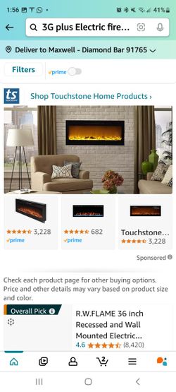3G PLUS Electric Fire Place