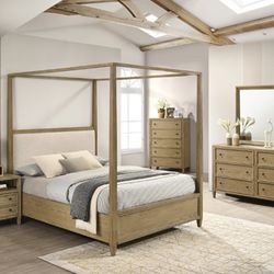 4 Pc Queen Bedroom Set