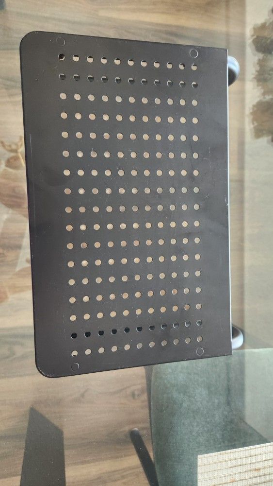 Black Metal Monitor Stand