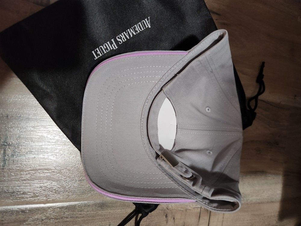 Audemars Piguet Baseball Cap Golf Hat Gray W Pink Liner New  display picture 2