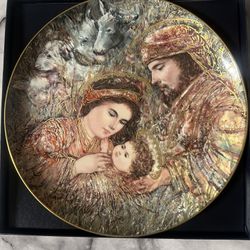The Edna Hibel Collector Plate