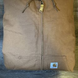 Carhartt Washed Duck Active Jac Heavyweight Jacket | SZ: M/LF