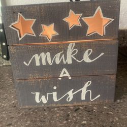 Make A Wish box light