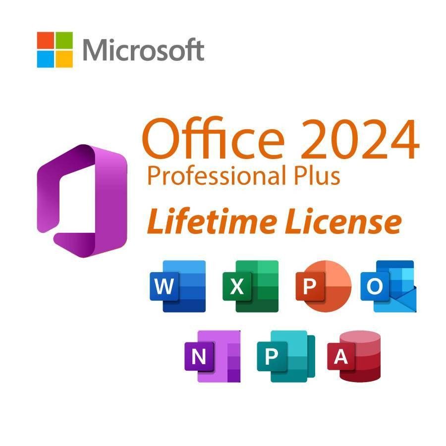 Microsoft Office 2024 Professional - Lifetime License
