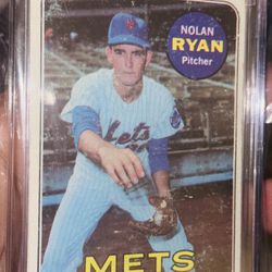 1969 Topps -#533 Nolan Ryan, Rookie Card Original 1st SOLO 2nd Year METS!!!