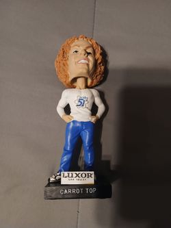 Las Vegas 51's Carrot Top Bobblehead Excellent New Condition