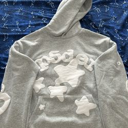 Grey Sp5der Hoodie