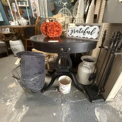 Black Side Table