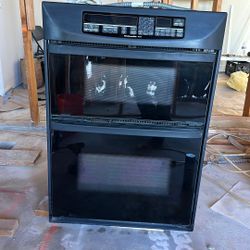 Microwave, oven combo