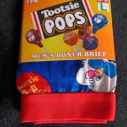 TOOTSIE POP BOXER BRIEF's Size LARGE 