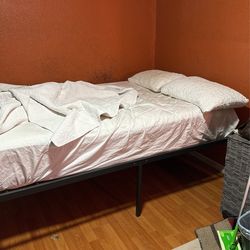 Full Bed With Mattress Included (practically New)