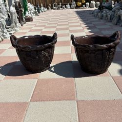 New Flower Pots Made Out Of Cement 