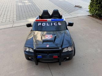 Ride On Police Car