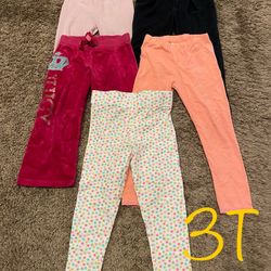 Winter/fall Girl Pants  Clothes Size 3T