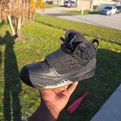 Jordan son of Mars black cat size 9