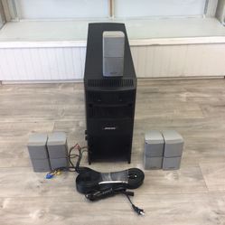 Bose Acoustimass 15 Series II Home Entertainment Speaker System Set Works Great Very Loud 