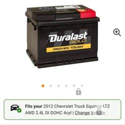 Brand New Duralast H5-dlg Battery