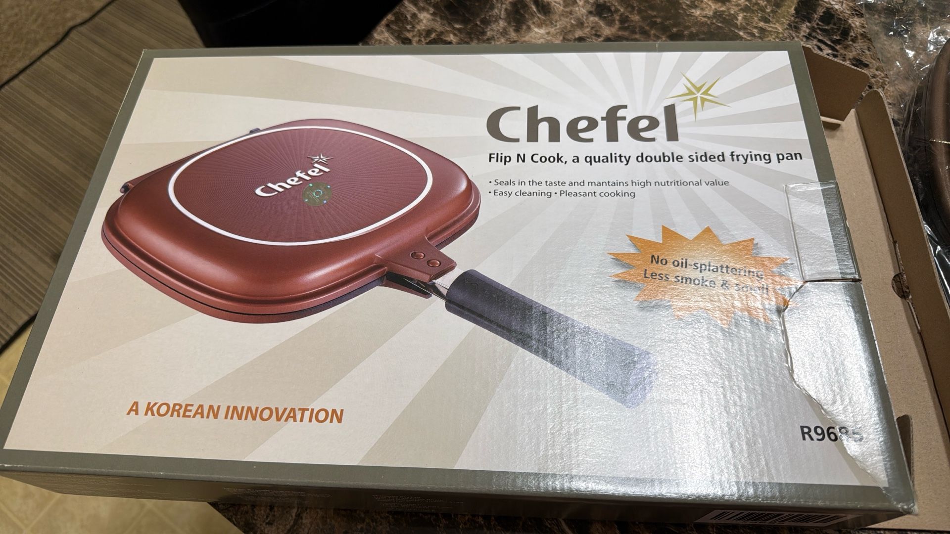 Flip N Cook, a quality double-sided frying pan