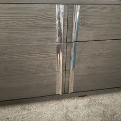 Full size grey bedroom set 