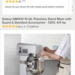 Commercial  Mixer Galary