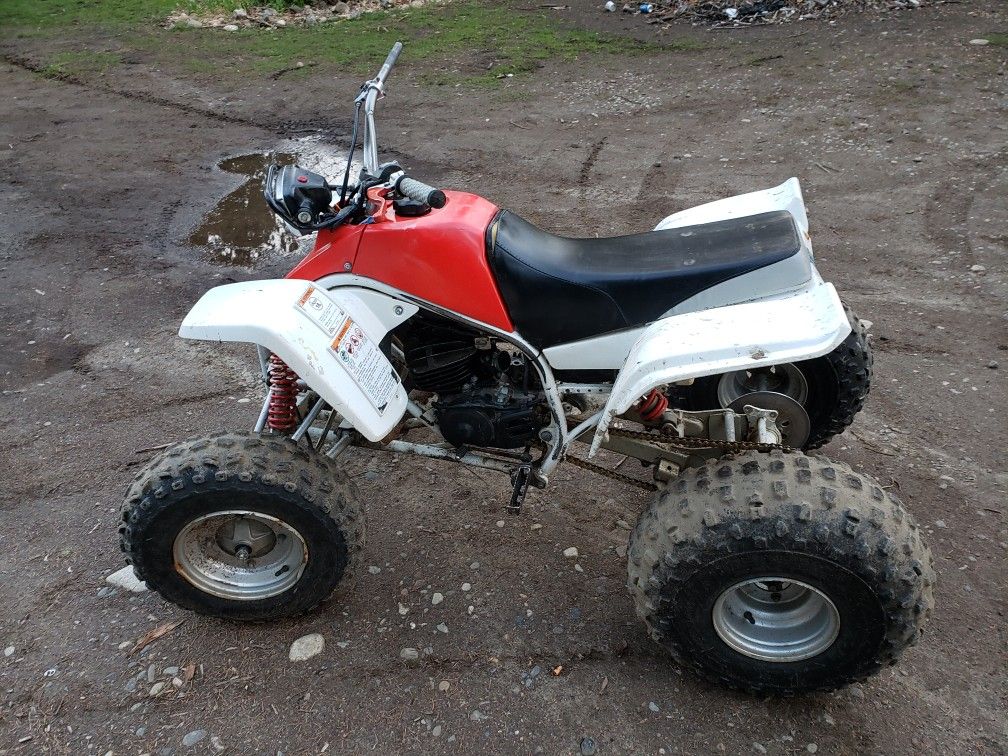 1988 Yamaha blaster 200 2 stroke runs great will consider trades for