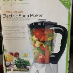 Soup-a-Chef Soup Maker/Blender “Soup in 30 min” Electric Soup Maker