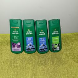 4 Irish Spring Body Wash 20oz 