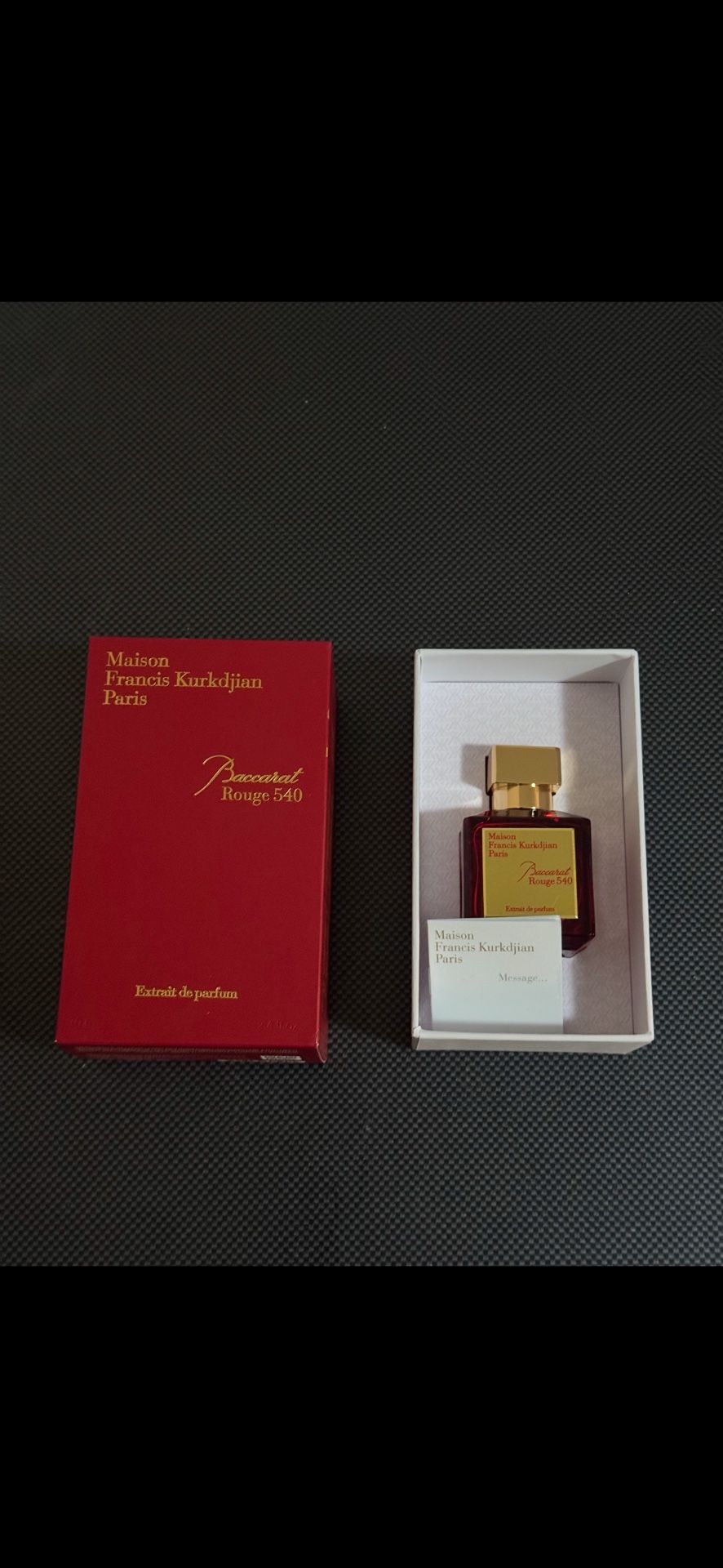 Baccarat Rouge 540 Extrait de parfum