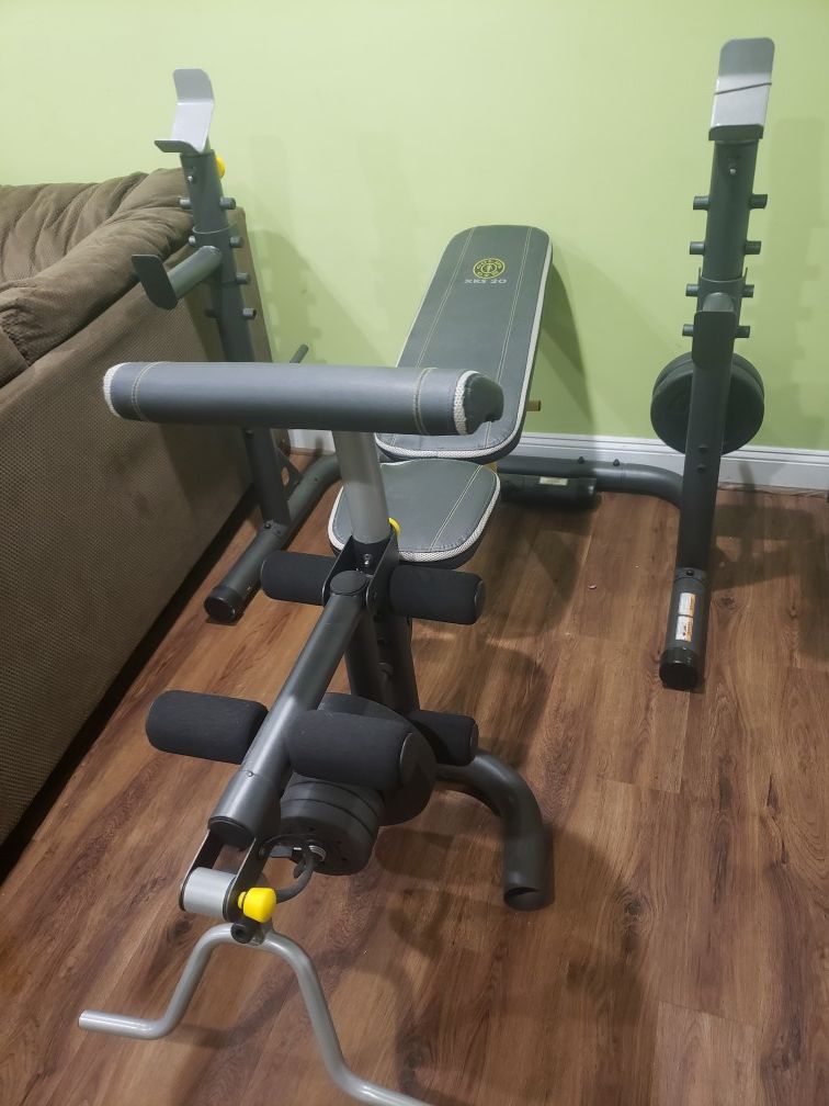 Gold's Gym XRS 20 Bench & Rack