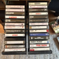 100+ Cassette Tapes With Player. 