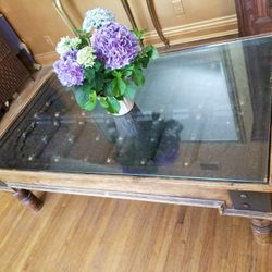 Large Gorgeous Teakwood Coffe Table 