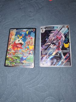 30th anniversary Fuecoco ex & Lycanroc Pokémon Cards Bundle