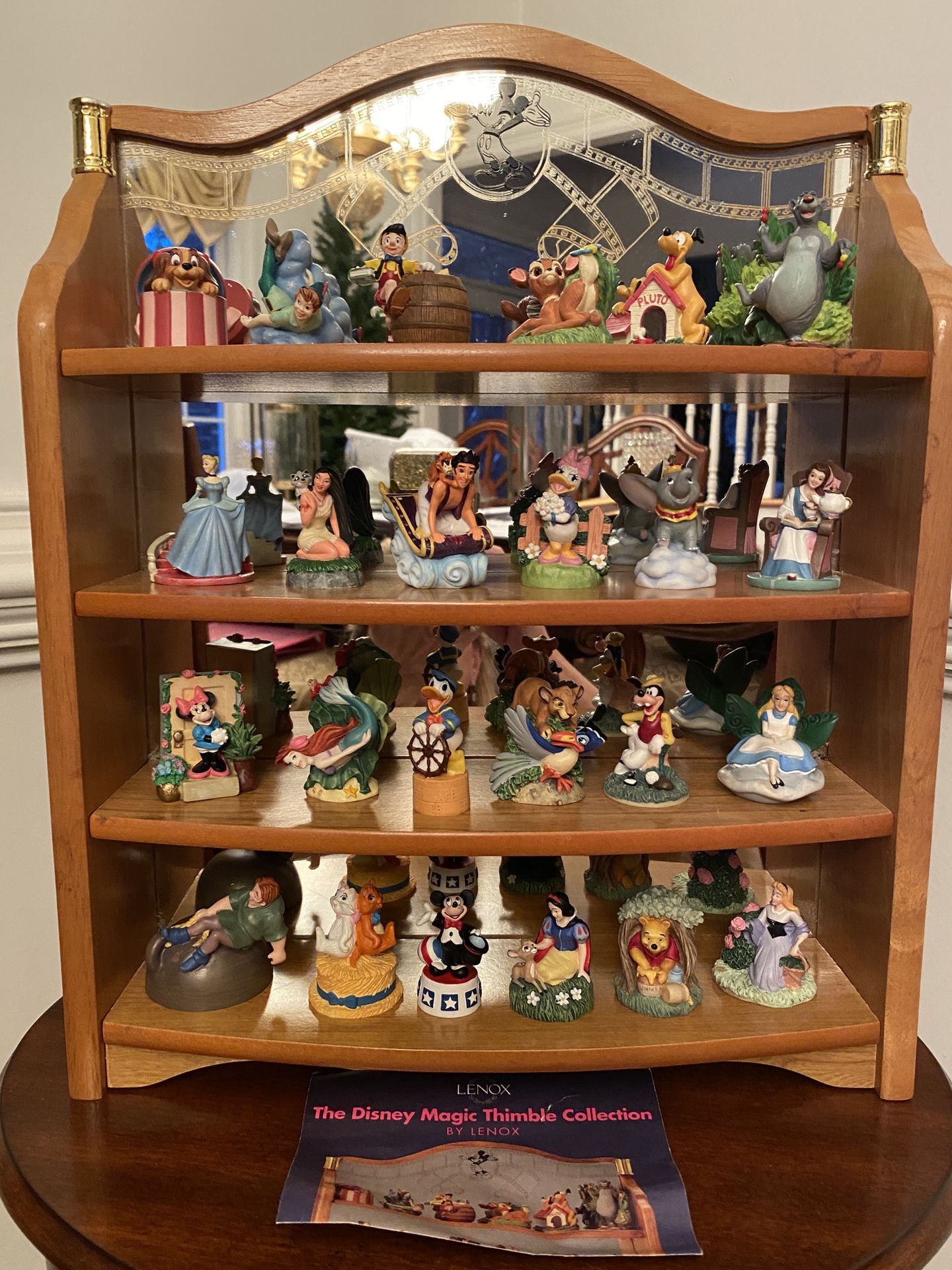 The Disney Magic Thimble Collection By Lenox