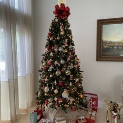 Pre Lit Christmas Tree