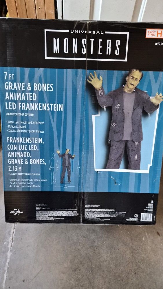 Animated 7foot Frankenstein  Halloween Decoration